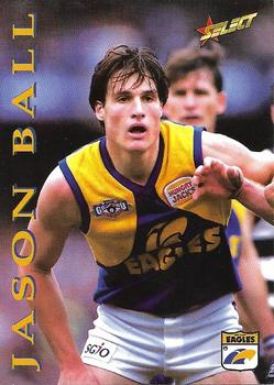 1995 Select AFL #11 Jason Ball Front